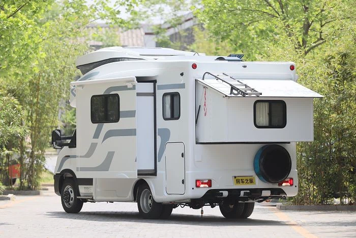 3 right rear of Star Milkway IVECO Chassis 3 Slide-out Motorhome(001)